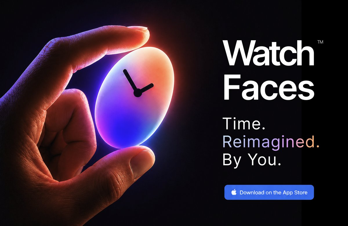 Watch Faces™ — Custom Apple Watch Faces. Time. Reimagined. By You.